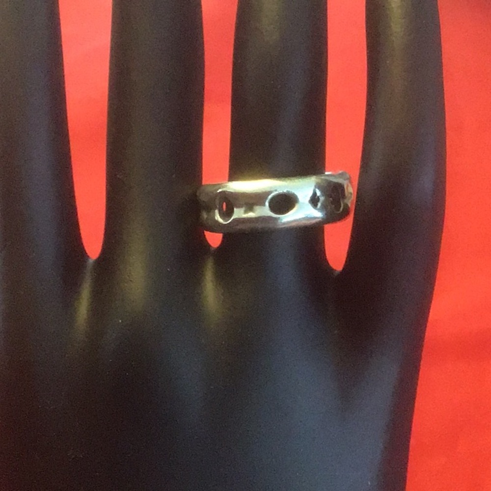 Unisex 925 band - Picture 1 of 4